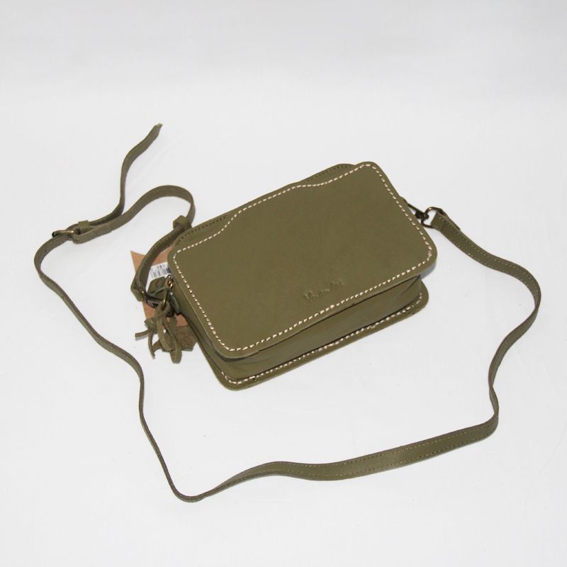 yuanlai原来全真皮头层牛皮女包