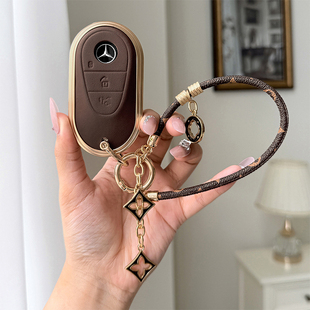 适用于奔驰e300l钥匙套c260l车a200lc200l女glcglb220扣gle350壳a