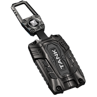 适用坦克300钥匙套坦克500hi4-t新款TANK三百400汽车壳男扣2024款