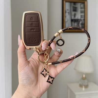 适用丰田卡罗拉钥匙套凯美瑞荣放rav4雷凌亚洲龙锋兰达汉兰达锐放