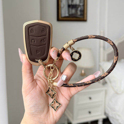 适用于凯迪拉克xt5钥匙套ct5/xt4/xts/ct6/atsl/xt6车ct4/srx壳