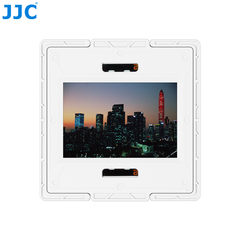 JJC 135白框夹幻灯片夹35mm菲林收纳片框正片反转片框图片