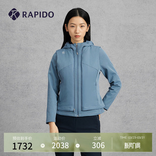 RAPIDO雳霹道春夏女士外层棉马甲三合一夹克外套