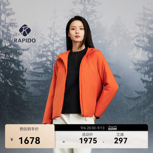 女士O系列基础时尚舒适P棉棉服