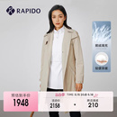 一衣三穿鹅绒风衣羽绒服 商务通勤女装 新品 RAPIDO雳霹道冬季