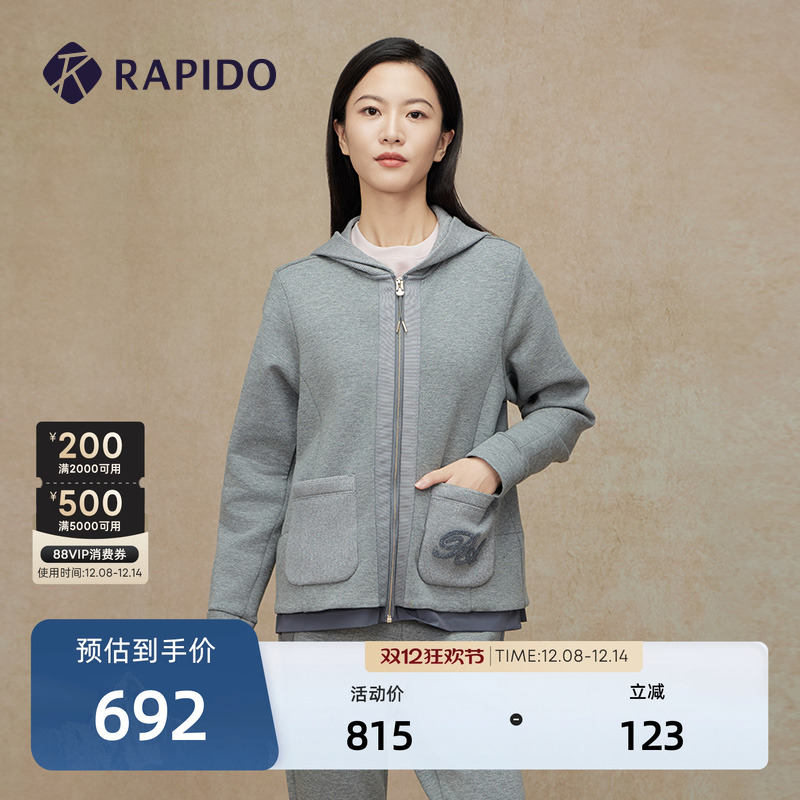 RAPIDO雳霹道女士针织外套