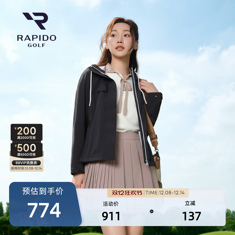 RAPIDO雳霹道golf女士夹克外套