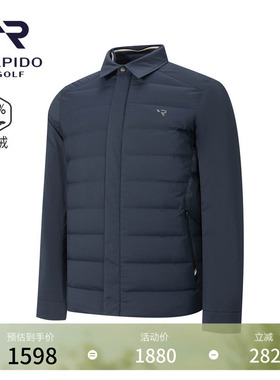 RAPIDO雳霹道2025年冬季男士GOLF高尔夫系列羽绒服90%鹅绒