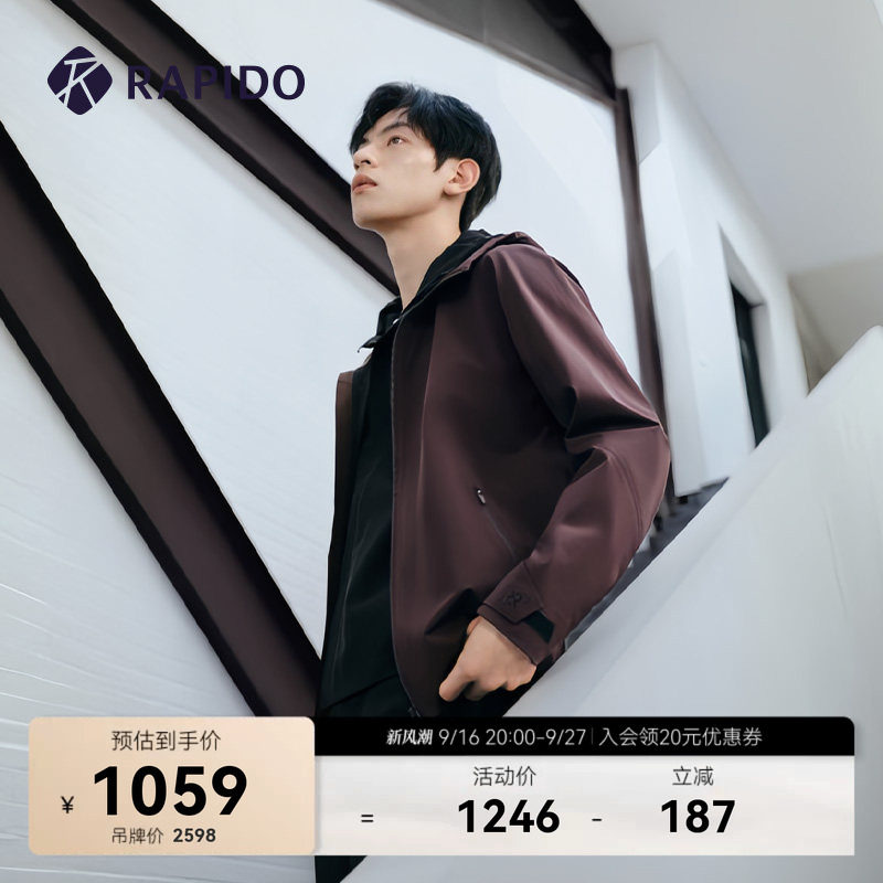 RAPIDO雳霹道男士休闲夹克外套图片