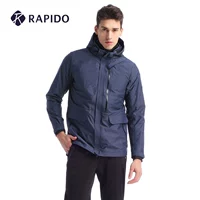 RAPIDO Ramp Thời trang nam và cổ áo thoải mái khâu áo khoác thể thao giản dị - Áo khoác thể thao / áo khoác áo khoác adidas