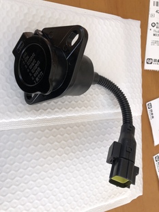 解放J6P七芯七孔J7挂车电线插座J6L电源连接线插头JH6原厂24V悍V