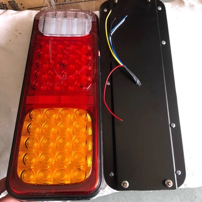 尾灯挂车半挂车后尾灯巨能王解放货车后尾灯24v防水防撞led灯泡