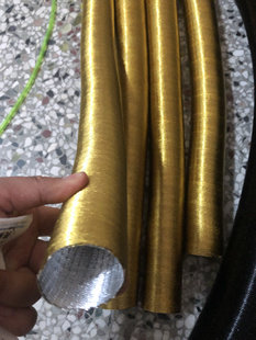 驻车燃油加热器配件柴暖出风管加长三通暖风机采暖出风头铝箔管