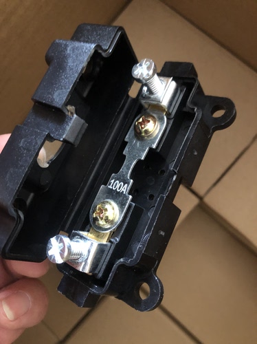 汽车驻车空调免压线100A通用保险丝保险片保险盒改装保险