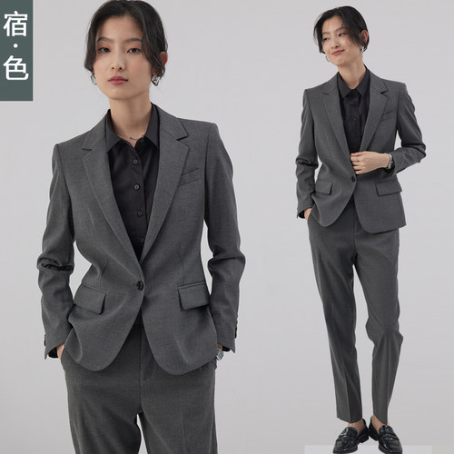 气质女神范工作服西装套装
