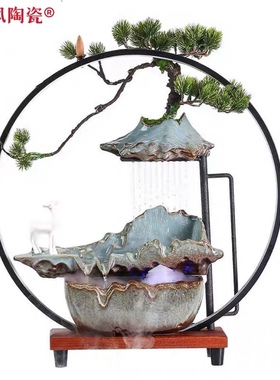 大师玄关艺术高端新中式