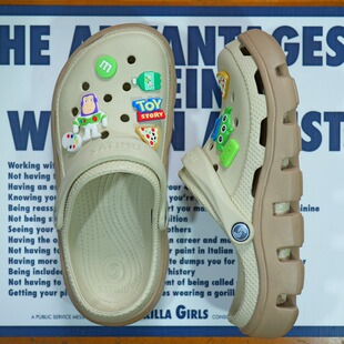 向往的生活同款洞洞鞋女款夏季外穿包头凉拖鞋护士鞋防滑大码4142