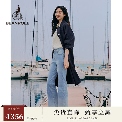 BEANPOLE滨波长款风衣外套轻奢风
