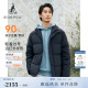 发热美式 秋冬男士 休闲多色连帽羽绒服外套 BEANPOLE滨波 90%鹅绒