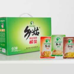 乡姑榨菜麻辣鲜香味混装礼品盒榨菜传统工艺重庆丰都特产40袋