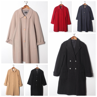 001羊毛毛料长款通勤时尚