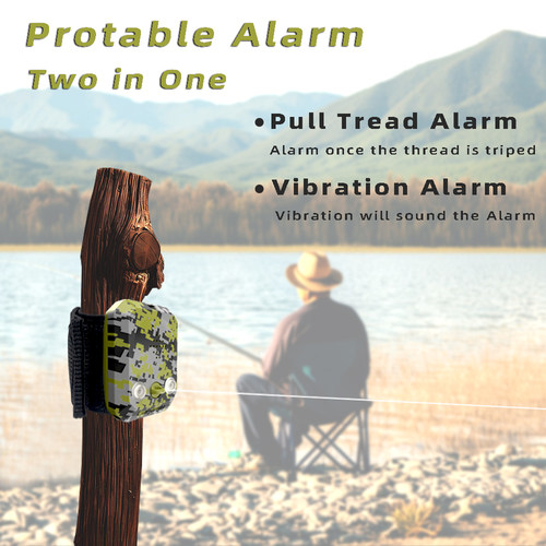 Cable Alarm Vibration Alarm Camping Security Alert Device