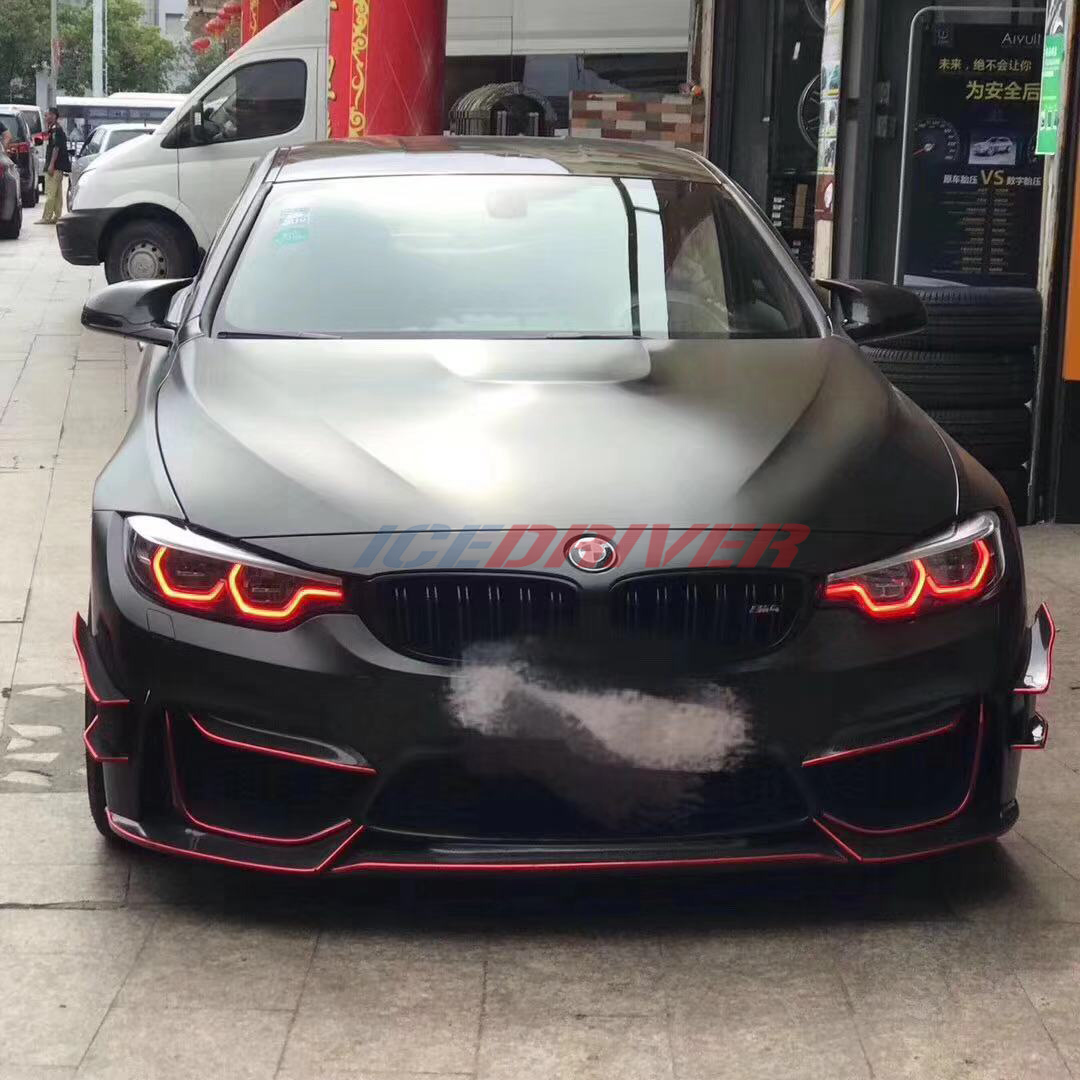 改装led红色七彩日行灯