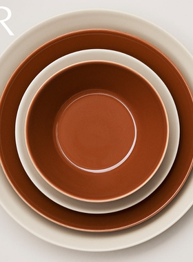 芬兰iittala伊塔拉Teema主题系列北欧简约创意餐具陶瓷盘碗马克杯