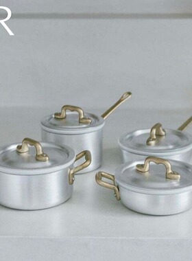 意大利Ottinetti 迷你双耳煎锅平底锅小锅烤焗饭焖炖锅烤盘碗辅食