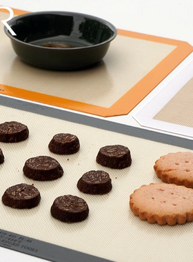 日本PUEBCO食品级硅胶防水西餐垫隔热桌垫揉面垫饼干烘培烤盘垫