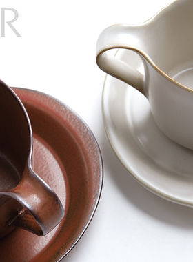 日本Ceramic Japan Duetto系列荻野克彦陶瓷咖啡杯马克杯餐盘盘子