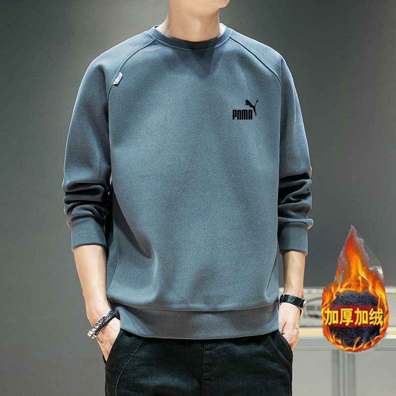 彪马潮牌纯棉卫衣男秋冬长袖