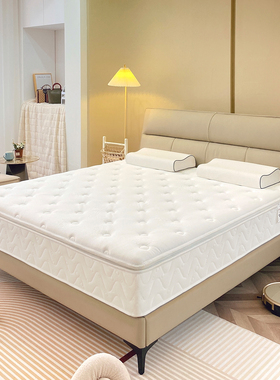 两只绵羊床垫超软乳胶弹簧席梦思酒店2米2家用软垫卧室30cm厚名牌