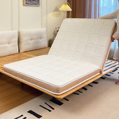 两只绵羊可折叠床垫S型黄麻儿童护肩加硬垫子薄垫榻榻米家用卧室