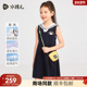 长绒棉无袖 背心裙子 连衣裙女小童26夏季 新款 商场同款 水孩儿童装