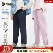 厚运动裤 水孩儿童装 新品 大童防风保暖长裤 羽绒裤 2025秋冬季