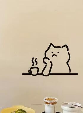 欢迎光临玻璃门贴纸装饰贴