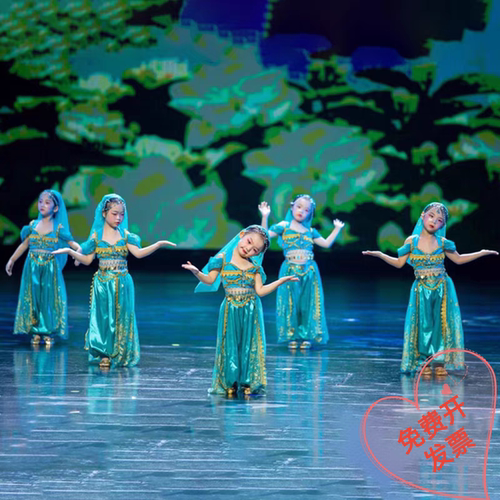 女童茉莉公主女孩异域风情