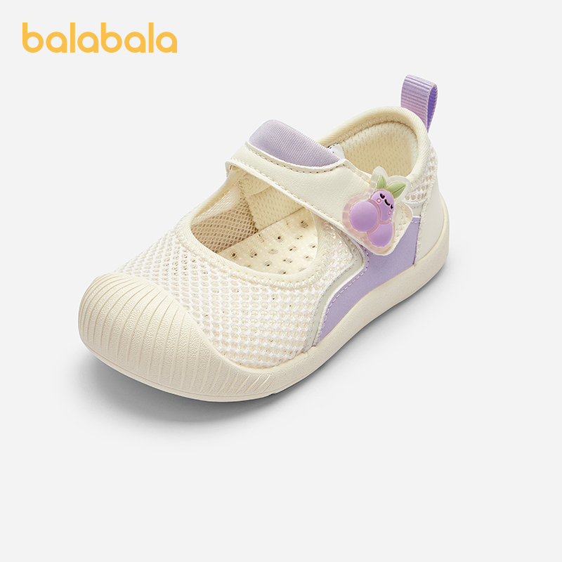 巴拉巴拉寶寶涼鞋女童軟底網鞋夏