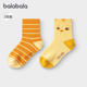 儿童短袜两双装 新品 萌鸡小队IP商场同款 巴拉巴拉男童袜子秋季