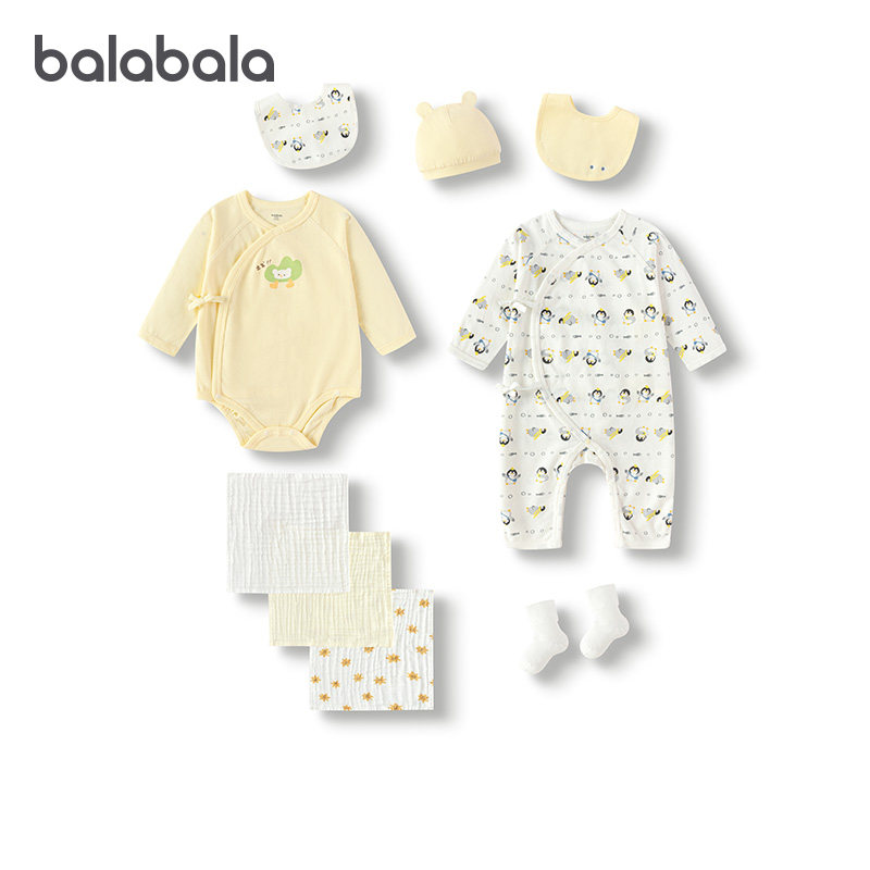 巴拉巴拉balaOne婴儿礼盒六件装