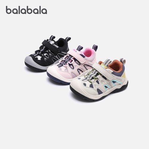 巴拉巴拉童鞋儿童运动鞋男童女童透气舒适户外鞋秋冬2025新款鞋子