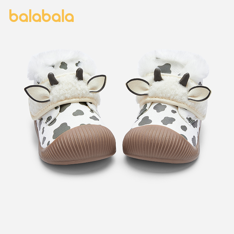 男童女童平底鞋轻便休闲鞋防滑小皮鞋机能鞋