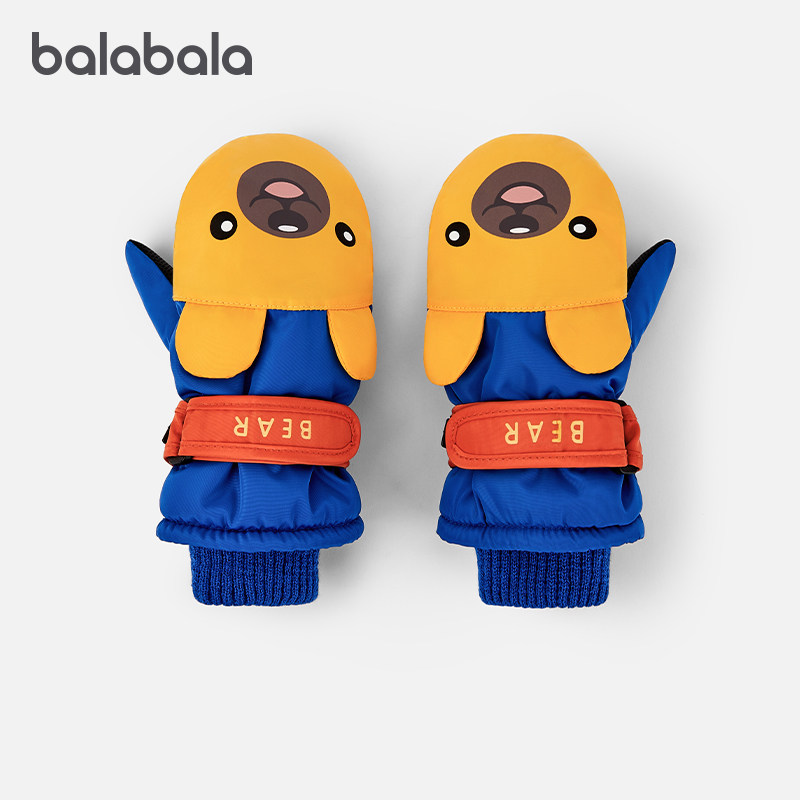 巴拉巴拉儿童滑雪手套男童女童加绒保暖分指可爱加厚冬季新款童装,童装/婴儿装/亲子装,手套,淘宝优惠券,粉丝福利购,淘宝优惠卷