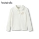 t恤女童翻领打底衫 大童上衣冬装 新款 premium巴拉巴拉儿童长袖 童装