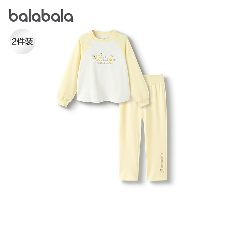 巴拉巴拉睡衣套装女童甜美家居服