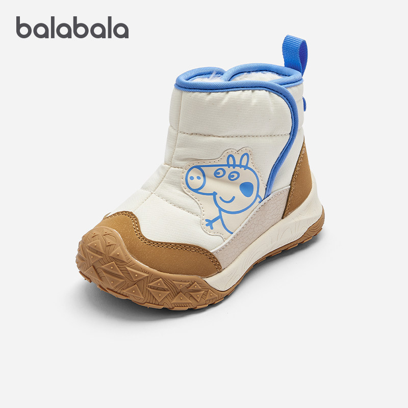 巴拉巴拉男童加绒运动靴宝宝加厚短靴儿童保暖鞋子冬季新款棉靴潮,童鞋/婴儿鞋/亲子鞋,棉鞋,淘宝优惠券,粉丝福利购,淘宝优惠卷