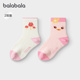 儿童短袜两双装 新品 萌鸡小队IP商场同款 巴拉巴拉女童袜子秋季