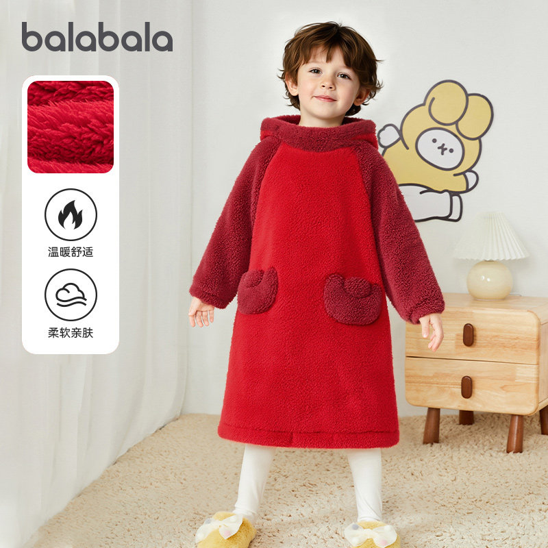 巴拉巴拉balaOne家居连体裙保暖