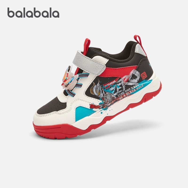 巴拉巴拉运动鞋男童闪灯鞋奥特曼